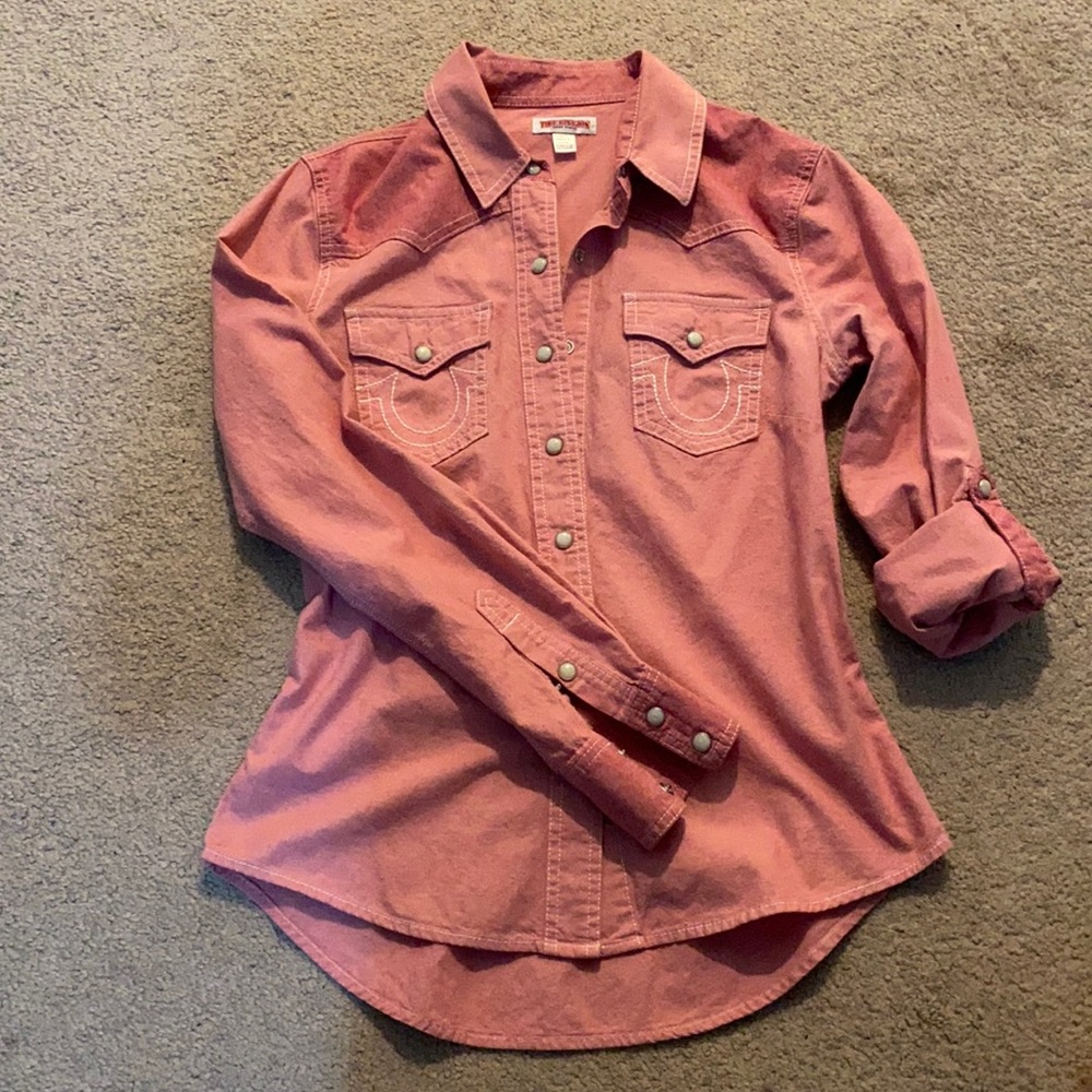 True Religion Button up
